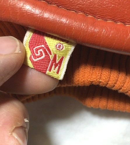 Guanti da sci vintage combinati in pelle rossa anni '70 da corsa ragno sabich era - Foto 11 di 11