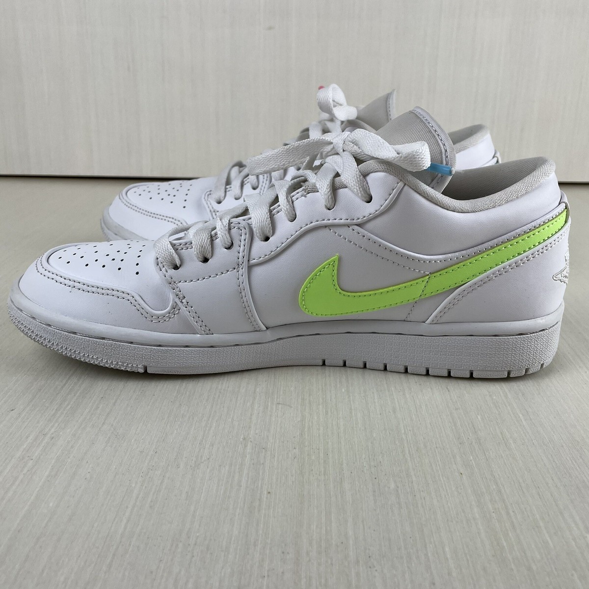 Nike Air Jordan 1 Low Men Size 8 CW7033-100 White Multi