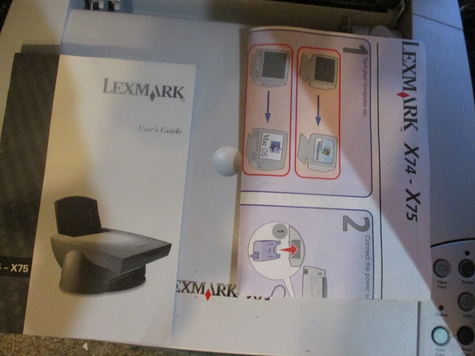 NEW/OPEN BOX LEXMARK X75 ALL In ONE/SETUP REALIZED W/DISC UNUSABLE TO WINDOWS 11 - Image 4 of 4