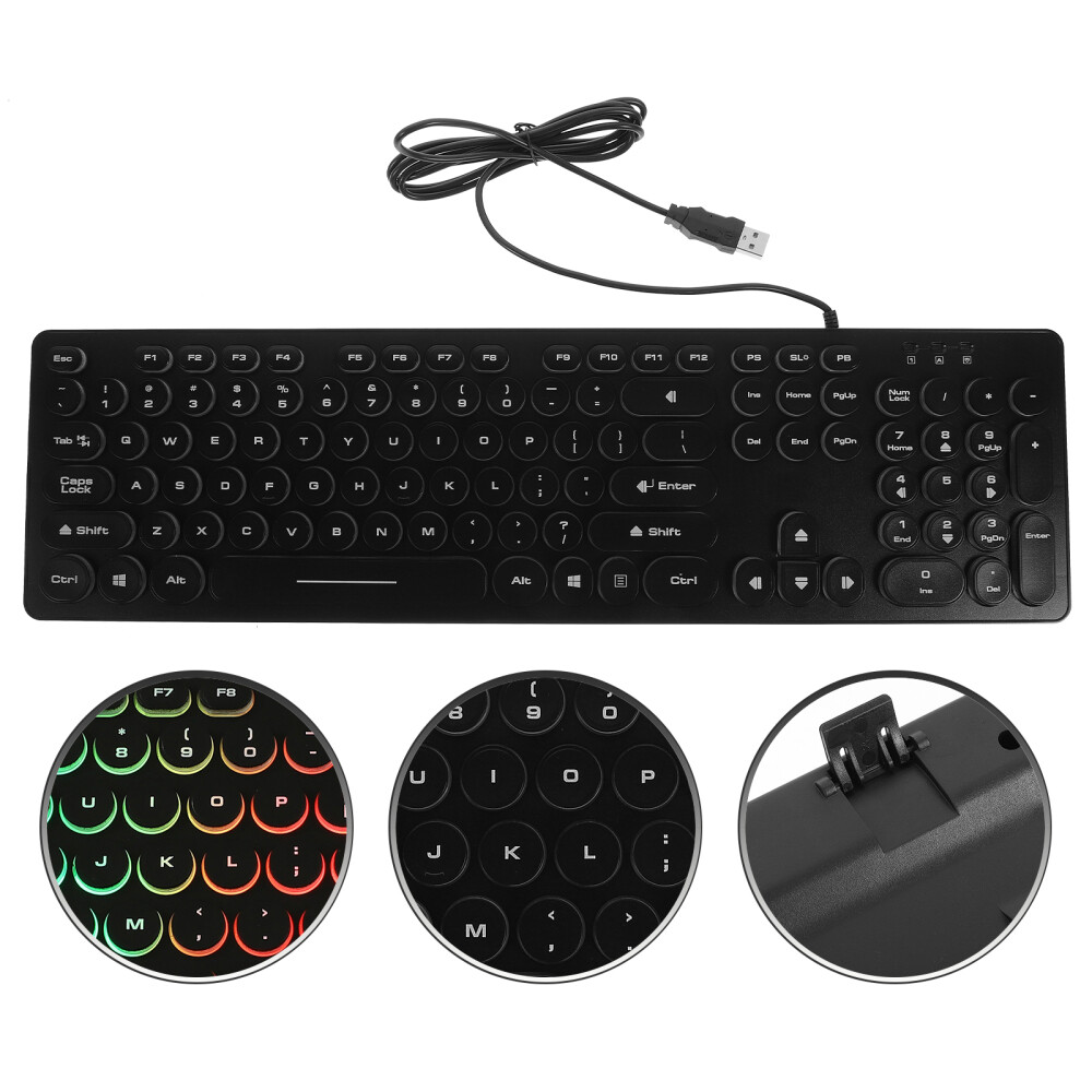 Mechanical Keyboard Ultra-thin Silent Fashionable Practical Notebook Work