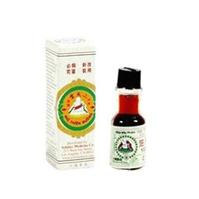6 PCS Yee-tin Tong Skin Care Oil Peppermint Oil           0.01floz/ 3ml