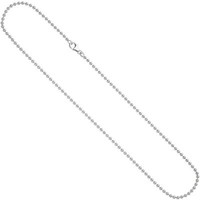 2,5Mm Kugelkette Kette Collier Halskette Aus Echtem 925 Silber 60Cm Silberkette