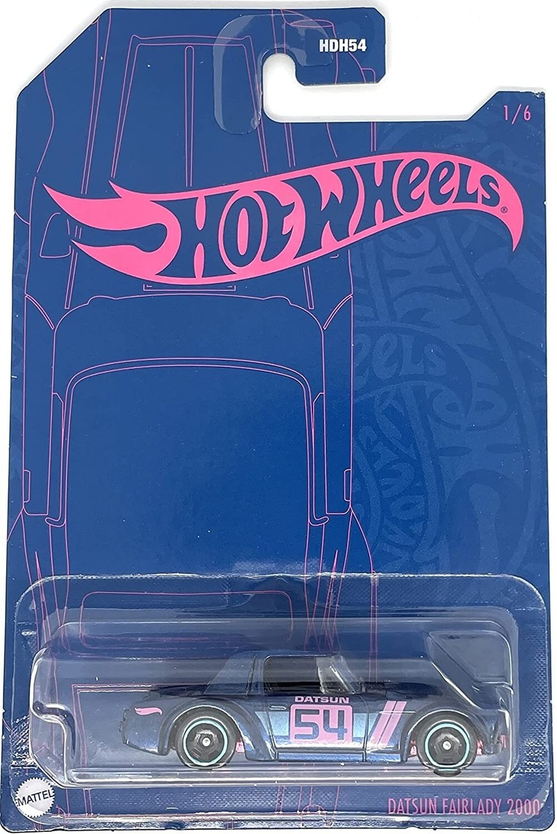 Datsun Fairlady 2000 (Satin Blue) - Blue and Pink - Hot Wheels