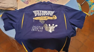 TRÈS BELLE CHEMISE BOWLING CRUISIN USA STRIKE FORCE TAILLE L - Photo 1/4