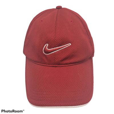 red nike golf hat