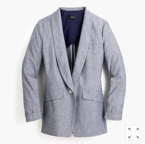 unstructured blazer womens
