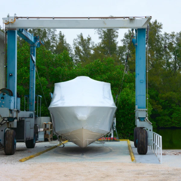 Farm Plastic Supply - Flame Retardant White Storage & Boat Shrink Wrap - 9 mil - Image 2 of 4