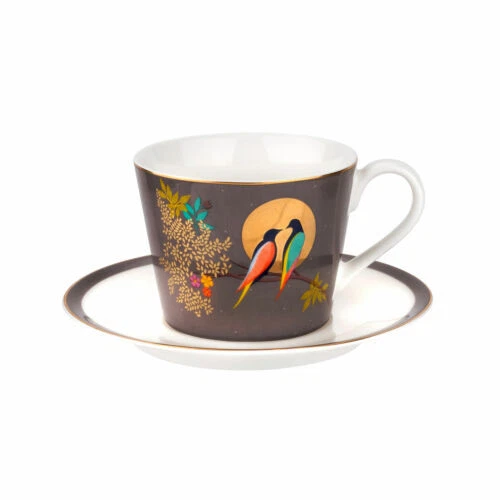 Taza de té y platillo Portmeirion Sara Miller Chelsea Foto 2 de 4