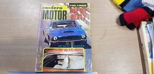 MODERN MOTOR MAGAZINE FEB. 1974 MAZDA RX4 ASTON MARTIN V8 ALFASUD Ti FORD
