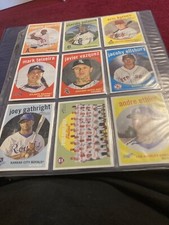 JUST REDUCED MAKE OFFER 2008 HERITAGE BASE SET Green Back NM Free Shipping