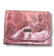 Mally Cosmetic Pouch Pink Dimension: 7 in x 5.5 in New As Seen in Pictures