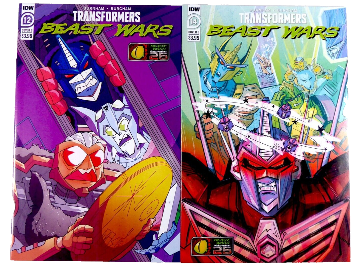IDW TRANSFORMERS BEAST WARS (2022) #12 14 B Variant Lot NM IDW TRANSFORMERS BEAST WARS (2022) #12 14 B Variant Lot NM