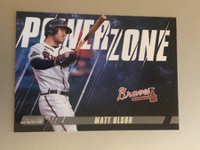 Matt Olson Power Zone 2022 Topps Stadium Club #PZ-25