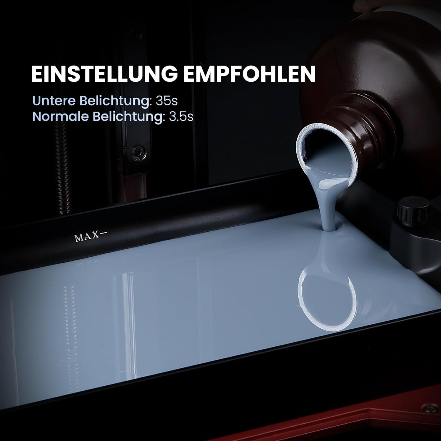 3D Druck Resin LCD UV 405 nm 1000 g für DLP Dr - Bild 5