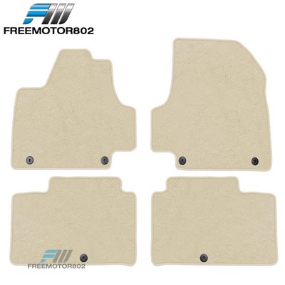 Fits 22-24 Hyundai Ioniq 5 Non-Slip Nylon Floor Mats Carpet - Beige