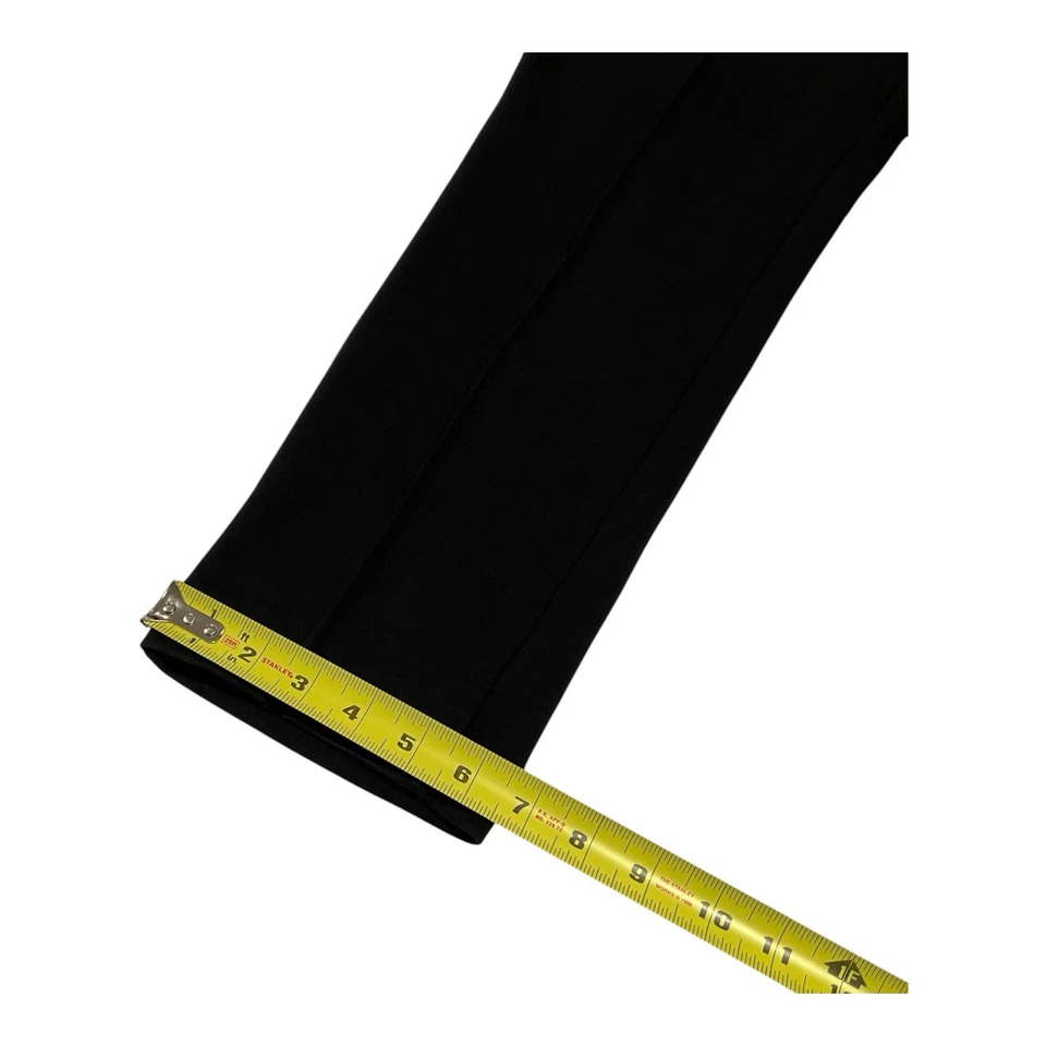 Everlane Women's Black Classic Pleated Hand Pockets Dress Pants Size Medium - Image 4 of 4