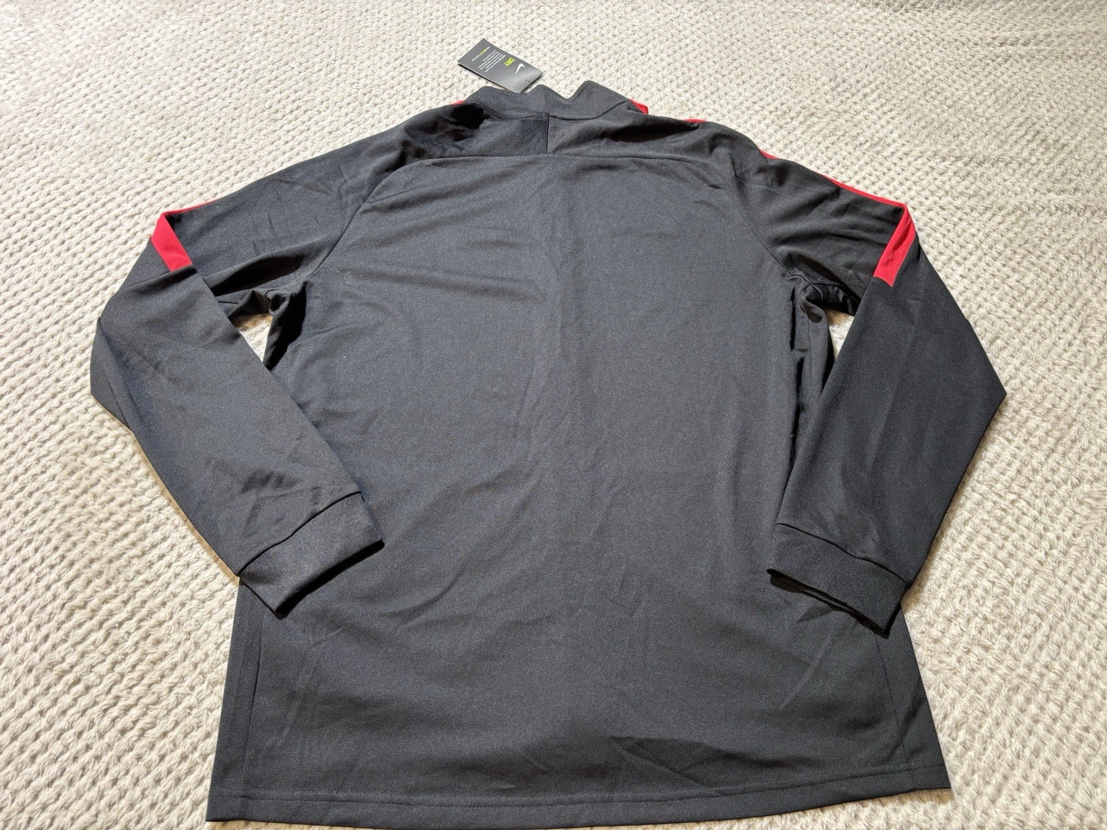 SACAI X NIKE NIKE TRACK JACKET DRY ACADEMY NERO ROSSO SIRENA UOMO XL NUOVO CON ETICHETTE