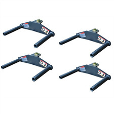 Atlas Automotive Equipment Fork Adapter Set For 2-post Lifts Fixed Width Set O Atlas Automotive Equipment Fork Adapter Set For 2-post Lifts Fixed Width Set O