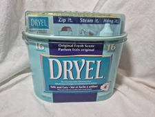 New Dryel Original Fresh Scent Dry Cleaning Kit Fabric Care 4 Loads Starter Kit 