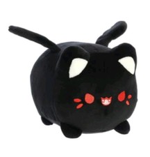 Retired Aurora X Tasty Peach Meowchi Vampire Bat Cat 7" Plush Toy NWT