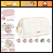 Large Soft Pencil Case Pouch with Zipper, Multi-Functional Pen Bag for School