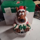 scooby doo santa cookie jar warner brothers store — photo 1