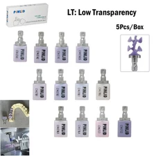 US C14 Dental Glass Ceramic Blocks LT Lithium Disilicate CAD/CAM CEREC 5Pcs/Box