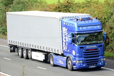 LKW Foto 12x8 - Scania - Aum Efect Fly - (RO) DB 33 AUM