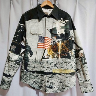   205W39NYC シャツ RAF SIMONS Calvin Klein Jeans 205W39NYC Raf Simons Shirts Jacket Size L Italy