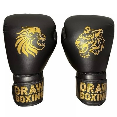 Boxing Gloves: Brand New Adult Draw Boxing Bag Gloves 16 Oz Lion & Tiger