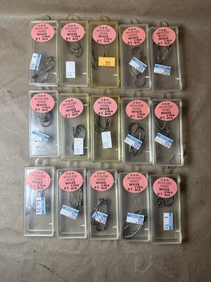 Lot of 14 H&H Weedless Hooks WH25 #1   3 Hooks per Box