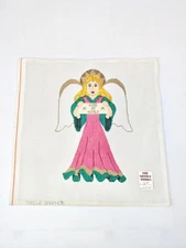 Handpainted Needlework Canvas  by Needle Graphics - #072794 Angel KING OF KINGS