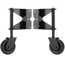 Spring Loaded Gate Caster for Wooden Gate PVC Fence, Heavy Duty Gate Wheel Ca...