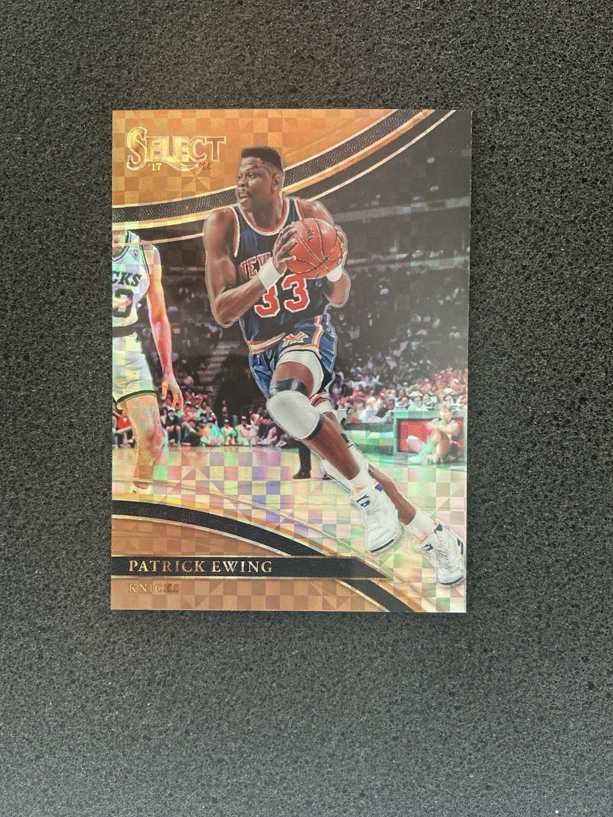 2017 Select Patrick Ewing #299 Courtside Copper Prizm #/49 Knicks