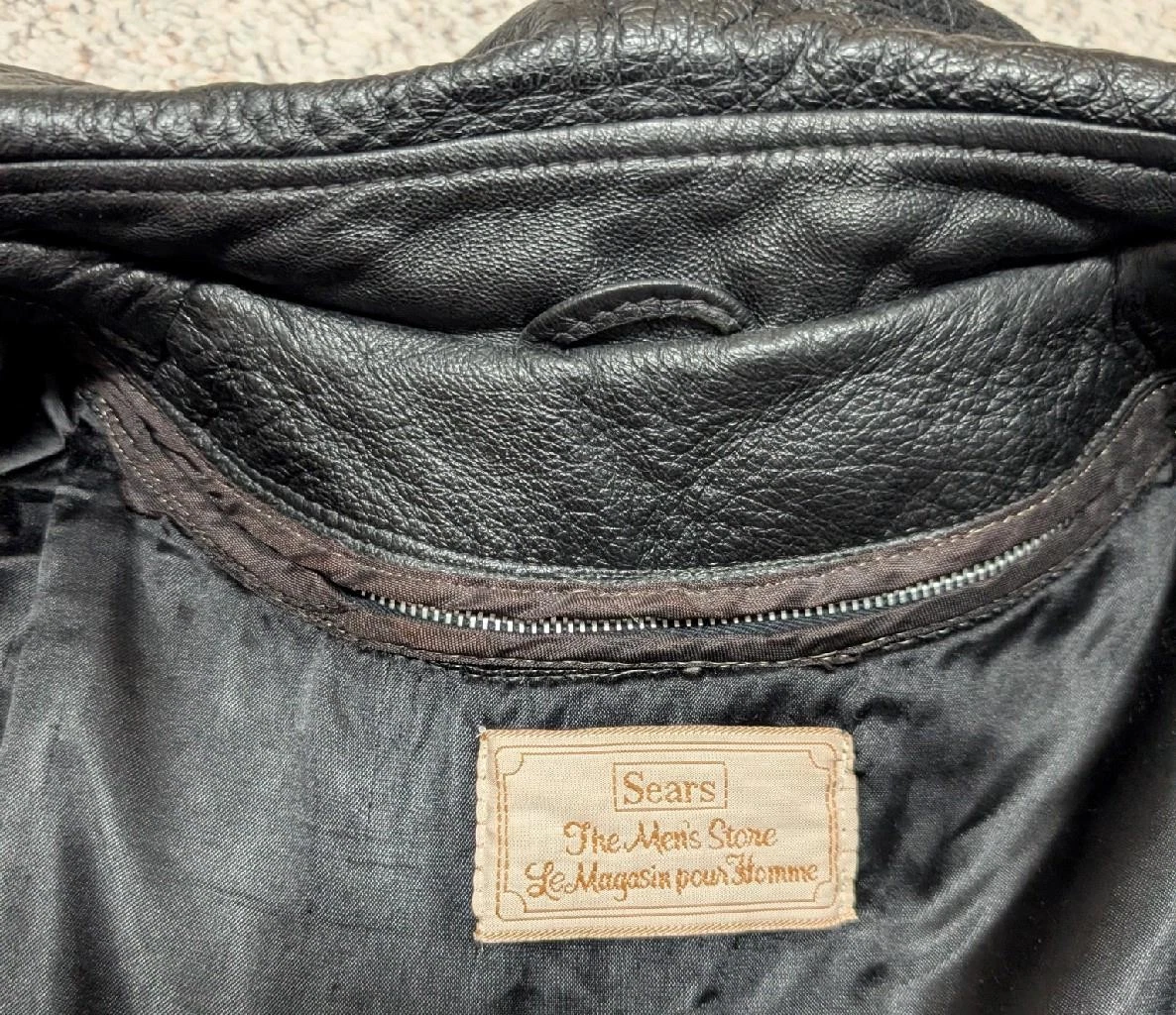 1970s vintage TRENCH COAT leather 38 double breasted BELTED black SHERLOCK image 8