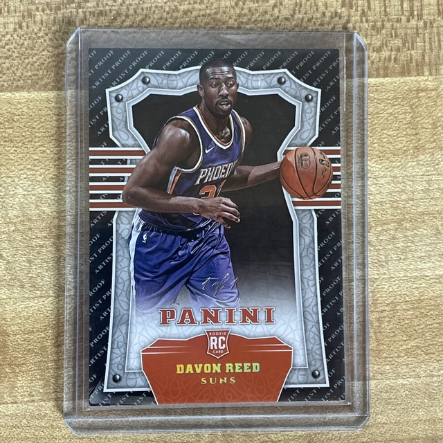 2017-18 Chronicles Davon Reed Panini Rookie RC Holo Gold 1/1 Suns