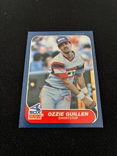 OZZIE GUILLEN ROOKIE 1986 FLEER CHICAGO WHITE SOX RC NRMT BASEBALL CARD. rookie card picture