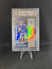 Sterling Shepard 2016 Panini Phoenix RPA Laundry Tag Logo 1/1 BGS 9
