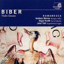 Heinrich Ignaz Franz Biber : Violin Sonatas (Manze, North, Toll) CD (2003)