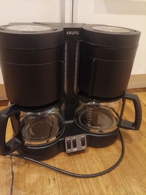 Krups Duothek KM850 l schwarz Doppelte Filterkaffeemaschine