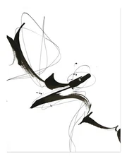 Elegant Abstract Calligraphy Wall Art Poster Premium Quality