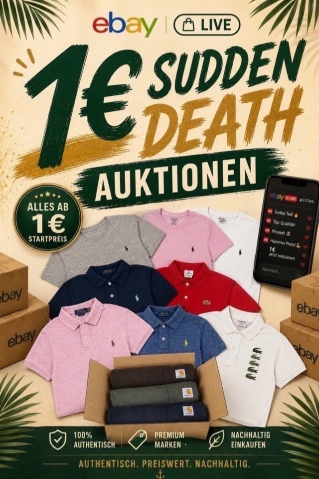 ⚡ 1€ Sudden Death Auktionen!