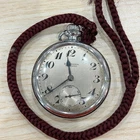 Seiko-sha Vintage Hand-Winding Pocket Watch 50 mm Stainless Steel Japan