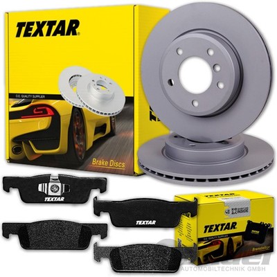 TEXTAR BREMSSCHEIBEN + BELÄGE VORNE passend für DACIA SANDERO 2 + LOGAN / MCV 2