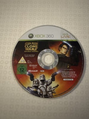 Star Wars The Clone Wars Republic Heroes Xbox 360 - PAL