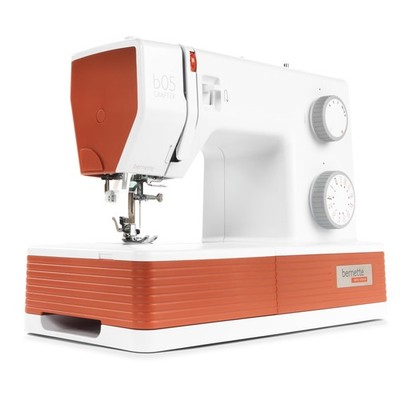Bernette B05 Crafter Portable Sewing Machine | 30 Stitches, 6 Presser Feet, L...