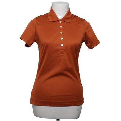 Nike Golf, Polokleid, Größe: XL, Orange, Polyester, Damen #6Hh