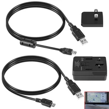 For Garmin 010-11478-02 Gps Ac Adapter Charger Micro Usb Power Cord Cable Kit