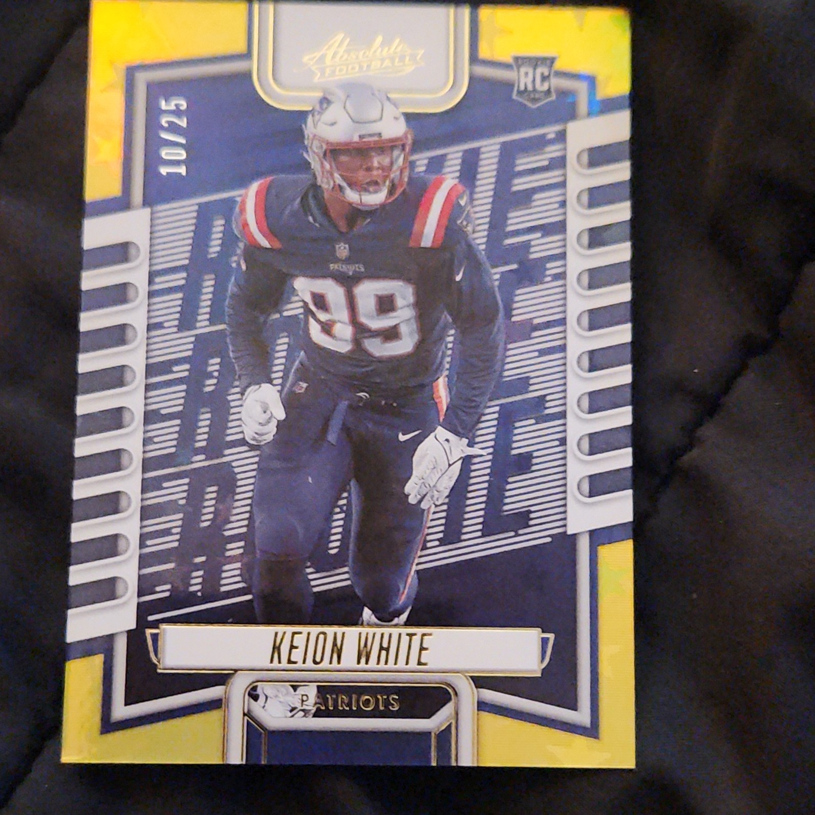 Keion White Panini Absolute #170 Base