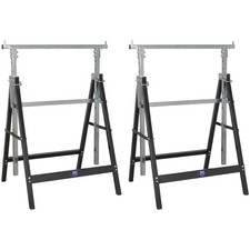 Sealey Fold Down Telescopic Trestle 200kg Capacity - Pair